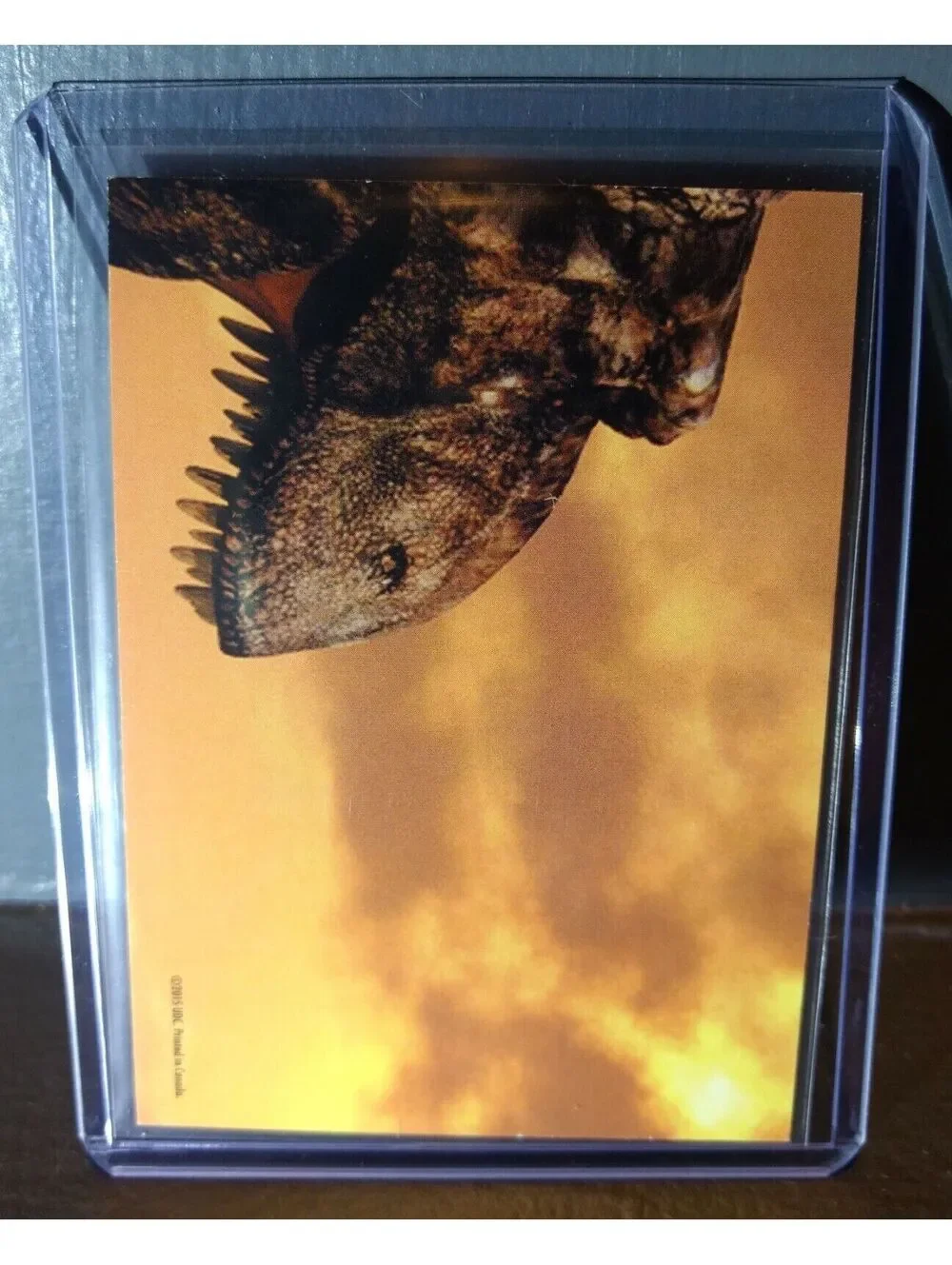 2015 Upper Deck Dinosaurs Giganotosaurus #S-12 Trading Sticker Card